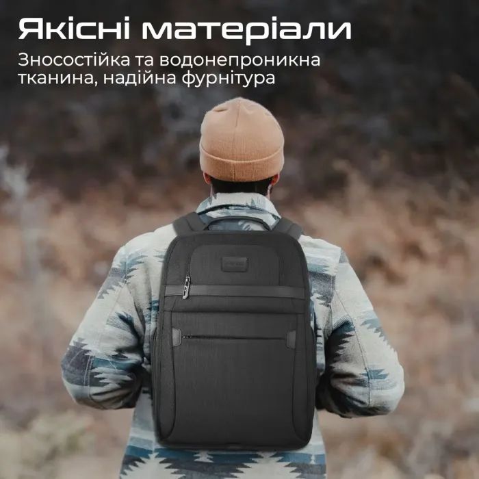 Рюкзак для ноутбука Promate 15.6" Paramount-BP Black (paramount-bp) зображення 6