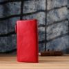 Гаманець ST Leather Шкіряний на три відділення Червоний (23109) зображення 10