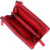 Гаманець ST Leather Шкіряний на три відділення Червоний (23109) зображення 6
