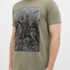 Футболка Sol's Imperial Knight Death and the Devil хакі S (11500268/394S) изображение 3