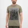 Футболка Sol's Imperial Knight Death and the Devil хакі S (11500268/394S)