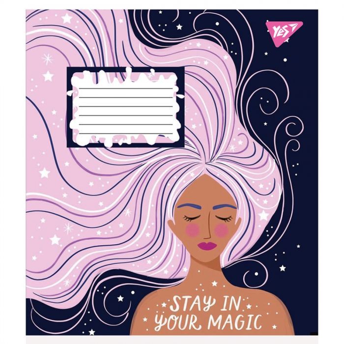 Тетрадь Yes Magic girl 36 листов клетка (766683) изображение 2