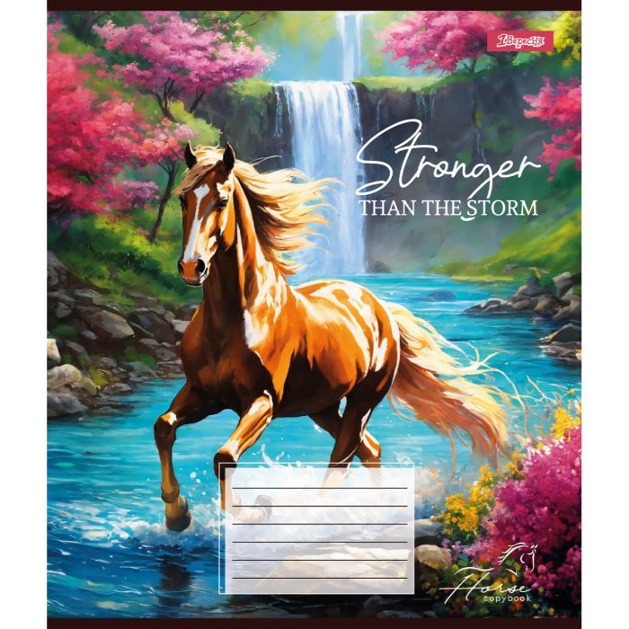 Тетрадь 1 вересня Stronger than the storm А5 12 листов косая линия (767207) изображение 4