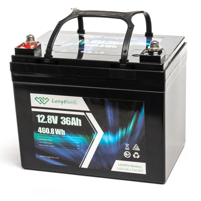 Батарея LiFePo4 Longttech 12.8V - 36Ah (LAR1236-LT40-R32) изображение 7