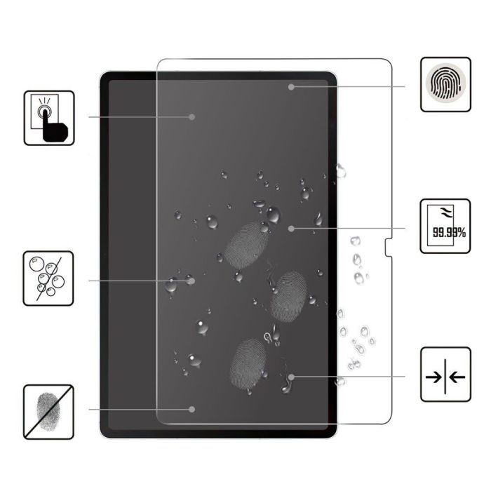 Стекло защитное BeCover Samsung Galaxy Tab S10 FE Plus (713329) изображение 4