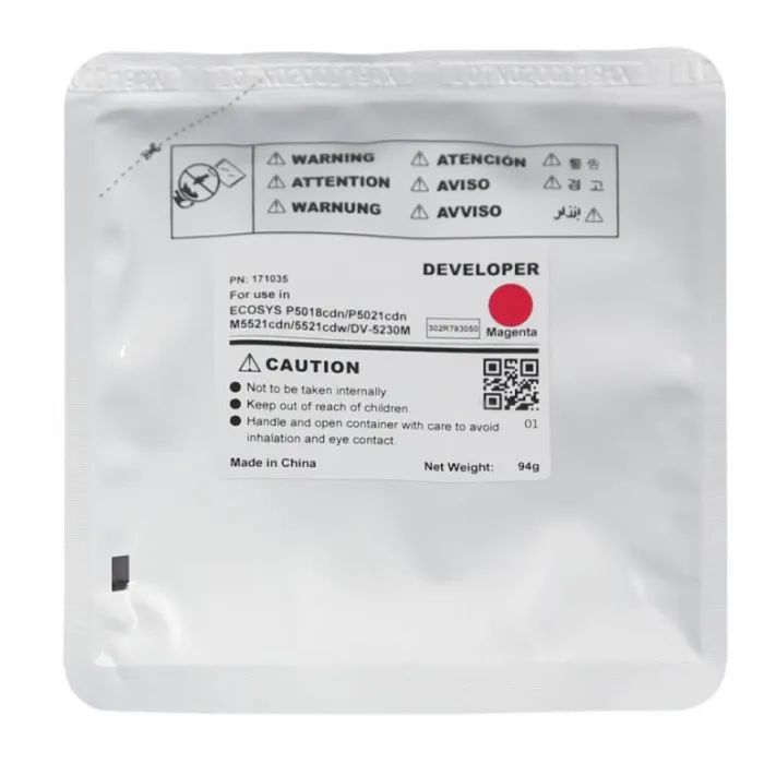 Девелопер Kyocera Ecosys P5021, DV-5230M 94г, magenta, 302R793050 CET (CET171035)