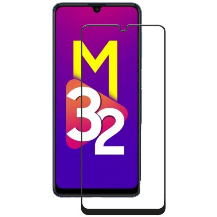 Стекло защитное ACCLAB Full Glue Samsung M32 Black (1283126513787) изображение 2