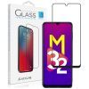 Стекло защитное ACCLAB Full Glue Samsung M32 Black (1283126513787)