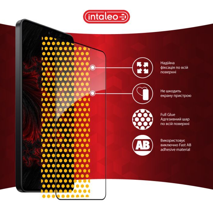 Скло захисне Intaleo Full Glue Xiaomi Poco X7 Pro Black (1283126607882) зображення 7