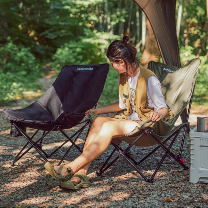 Кресло складное Naturehike CNK2450JJ020, чорне (6927595799444) изображение 4