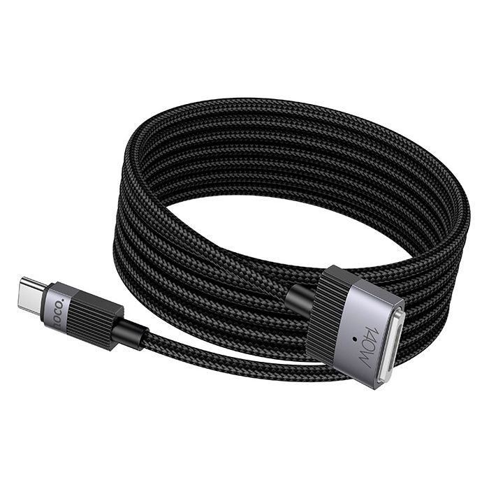 Кабель живлення USB-C to Mag3 1.0m Magnetic U141 black HOCO (6942007642088)