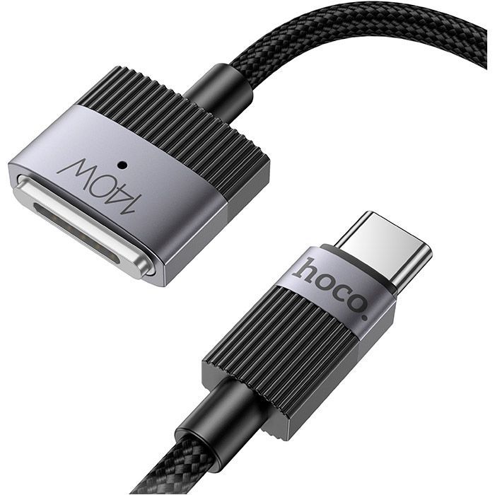 Кабель живлення USB-C to Mag3 1.0m Magnetic U141 black HOCO (6942007642088) зображення 2