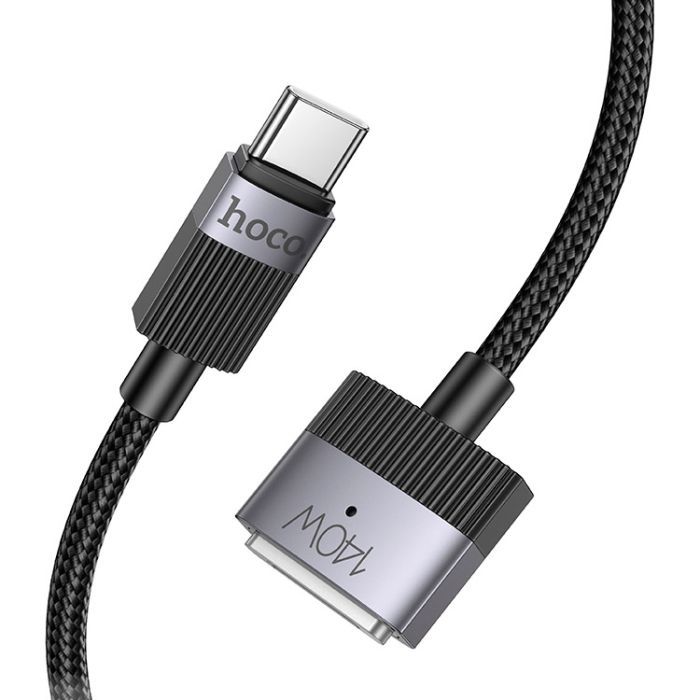 Кабель живлення USB-C to Mag3 1.0m Magnetic U141 black HOCO (6942007642088) зображення 3