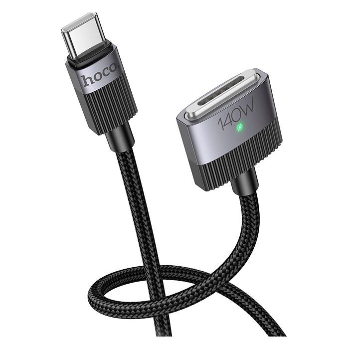 Кабель живлення USB-C to Mag3 1.0m Magnetic U141 black HOCO (6942007642088) зображення 4
