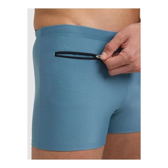 Плавки Arena Zip Swim Short 006159-500 чорний 80 (3468336878545) изображение 7