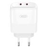 Зарядний пристрій XO L140 35W 2xUSB-C PD White (L140_White) зображення 2