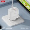 Зарядний пристрій XO L140 35W 2xUSB-C PD White (L140_White) зображення 3