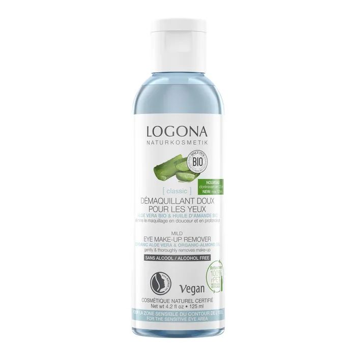 Средство для снятия макияжа Logona Eye Make-Up Remover 125 мл (4017645043008)
