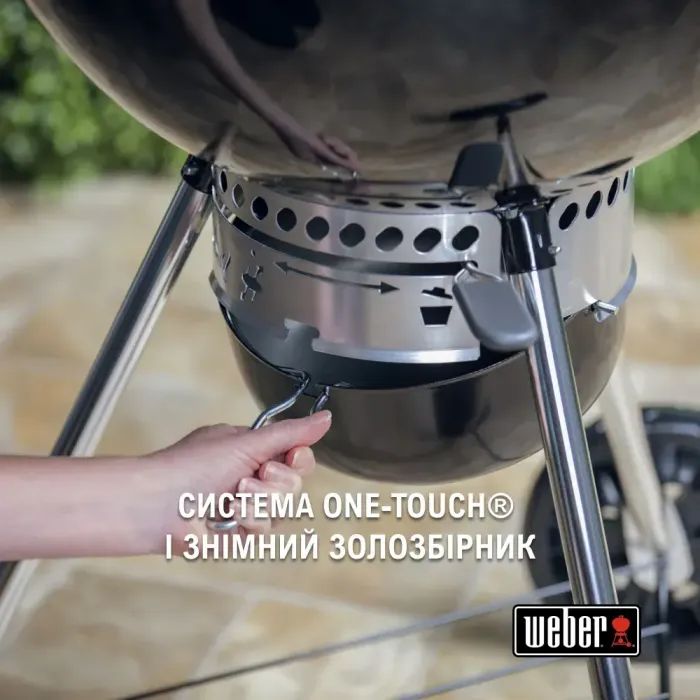 Гриль-барбекю Weber Master-Touch Premium SE E-5775 57 см + решітка Sear Grate (17401004) изображение 8