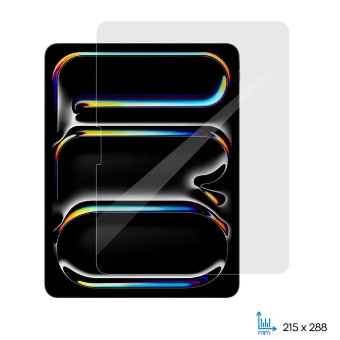 Скло захисне 2E iPad Pro 13" (2024), 2.5D (2E-IP-IPD-P13-LT2.5D-CL)