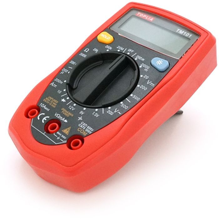 Цифровой мультиметр Voltronic TOPLIA TM101 V, A, R (TM101) изображение 2