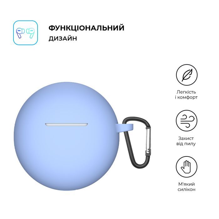 Чехол для наушников Armorstandart Hang Case для OPPO Enco Buds 2 White (ARM71110) изображение 2