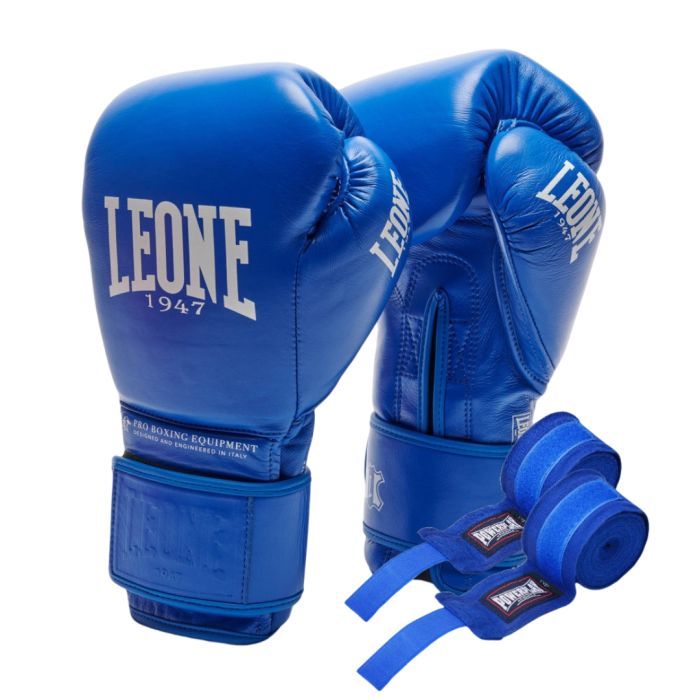 Боксерские перчатки Leone GN111 The Greatest Black 16 унцій (GN111_Black_16oz)