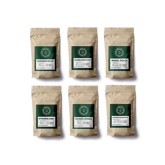 Кофе Romus Roastery Tasting Set Премиум молотая 300 г (694785)