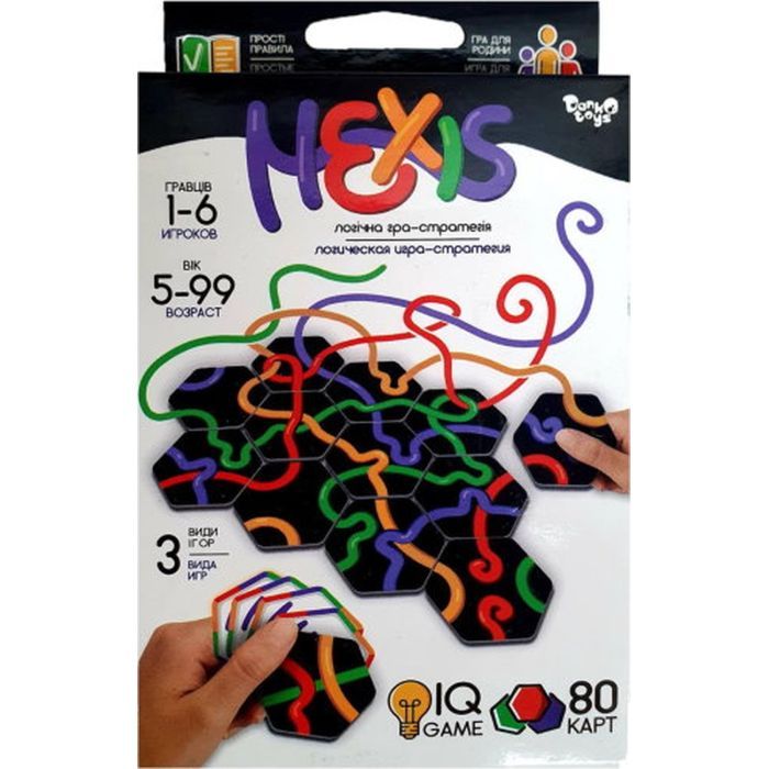 Настільна гра Danko Toys Hexis (G-HEX-01-01) зображення 2