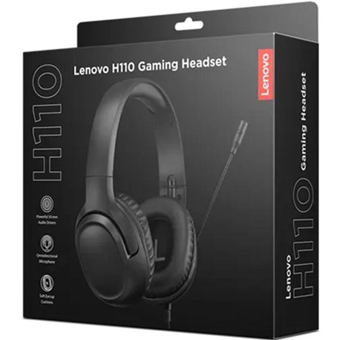 Наушники Lenovo H110 Gaming Headset Black (GXD1P46879) изображение 7