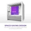 Корпус NZXT H3 Flow All White (CC-H31FW-01) изображение 3