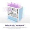 Корпус NZXT H3 Flow All White (CC-H31FW-01) изображение 6