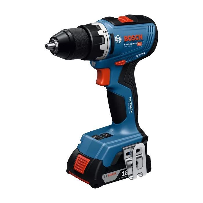 Шуруповерт Bosch Professional GSR 18V-65 18В 3163Нм 0-5500-2100обхв 1.06кг (0.601.9N3.200) изображение 2