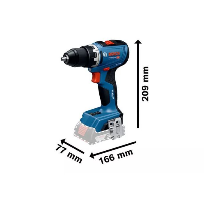 Шуруповерт Bosch Professional GSR 18V-65 18В 3163Нм 0-5500-2100обхв 1.06кг (0.601.9N3.200) изображение 4