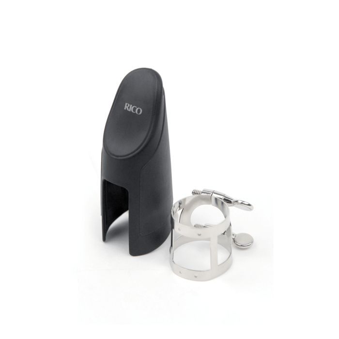 Лігатура для кларнета D'Addario Rico Ligature & Cap For Bb Clarinet Nickel-Plated (RCL1N)