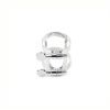 Лігатура для кларнета D'Addario Rico Ligature & Cap For Bb Clarinet Nickel-Plated (RCL1N) зображення 2