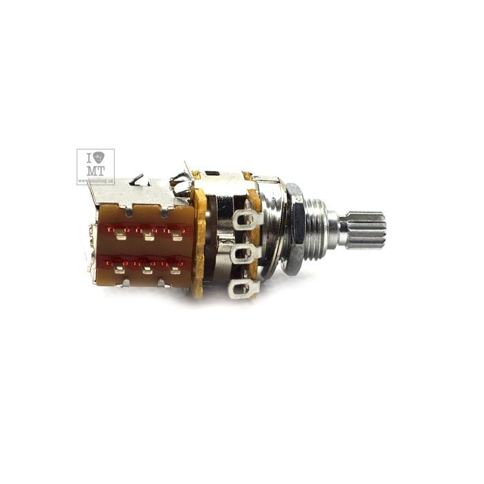 Потенціометр для гітари Fender Potentiometer Push-Pull 250K Split (45710) зображення 5