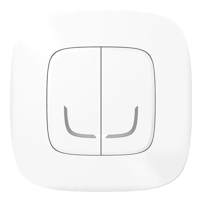 Розумний вимикач Legrand Netatmo Valena Allure wireless switch 2 button white (752587)