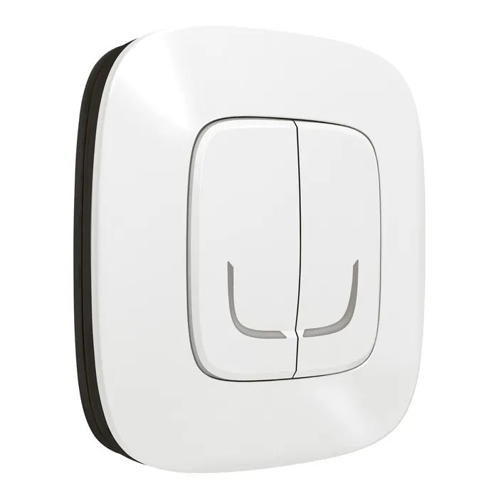 Розумний вимикач Legrand Netatmo Valena Allure wireless switch 2 button white (752587) зображення 3