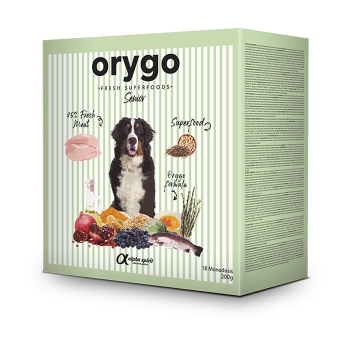 Полувлажный корм для собак Orygo Senior (18х200 г) 3.6 кг (8436586312176)