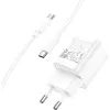 Зарядное устройство HOCO C148A USB-C PD30W + cable USB-C to USB-C white (6942007630320) изображение 5