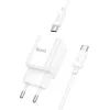 Зарядное устройство HOCO C148A USB-C PD30W + cable USB-C to USB-C white (6942007630320) изображение 6