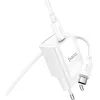 Зарядное устройство HOCO C148A USB-C PD30W + cable USB-C to USB-C white (6942007630320) изображение 7