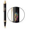 Ручка шариковая Parker IM 17 ZODIAC Black GT BP Яркий Дракон (22032_Z3330u)