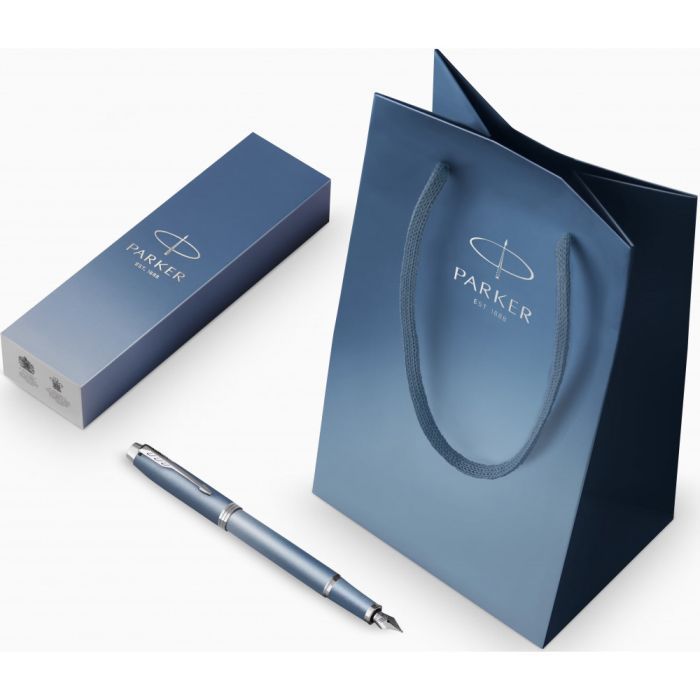Ручка пір'яна Parker IM 17 Rituals Peaceful Blue CT  FP F + Пакет Parker Rituals (29 411) зображення 6
