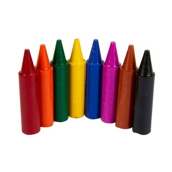 Карандаши цветные Crayola Mini Kids великі воскові для малюків, 8 шт (81-0080) изображение 2