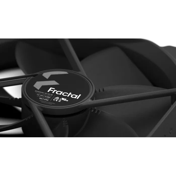 Кулер до корпусу Fractal Design Dynamic X2 GP-18 PWM Black (FD-FAN-DYN-X2-GP18-PWM-BK) зображення 5