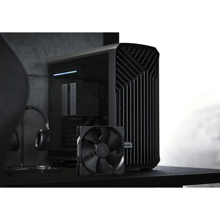 Кулер до корпусу Fractal Design Dynamic X2 GP-18 PWM Black (FD-FAN-DYN-X2-GP18-PWM-BK) зображення 9