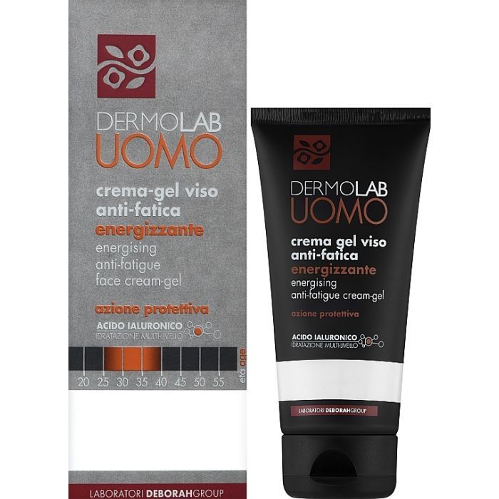 Крем для лица Dermolab Uomo Energising Anti-Fatigue Face Cream Gel 50 мл (8009518392722)