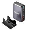 Зарядное устройство XoKo 2xUSB-С PD100W + 3xUSB-С PD65W + 3xUSB QC18W 440W GaN (QC-400) изображение 3